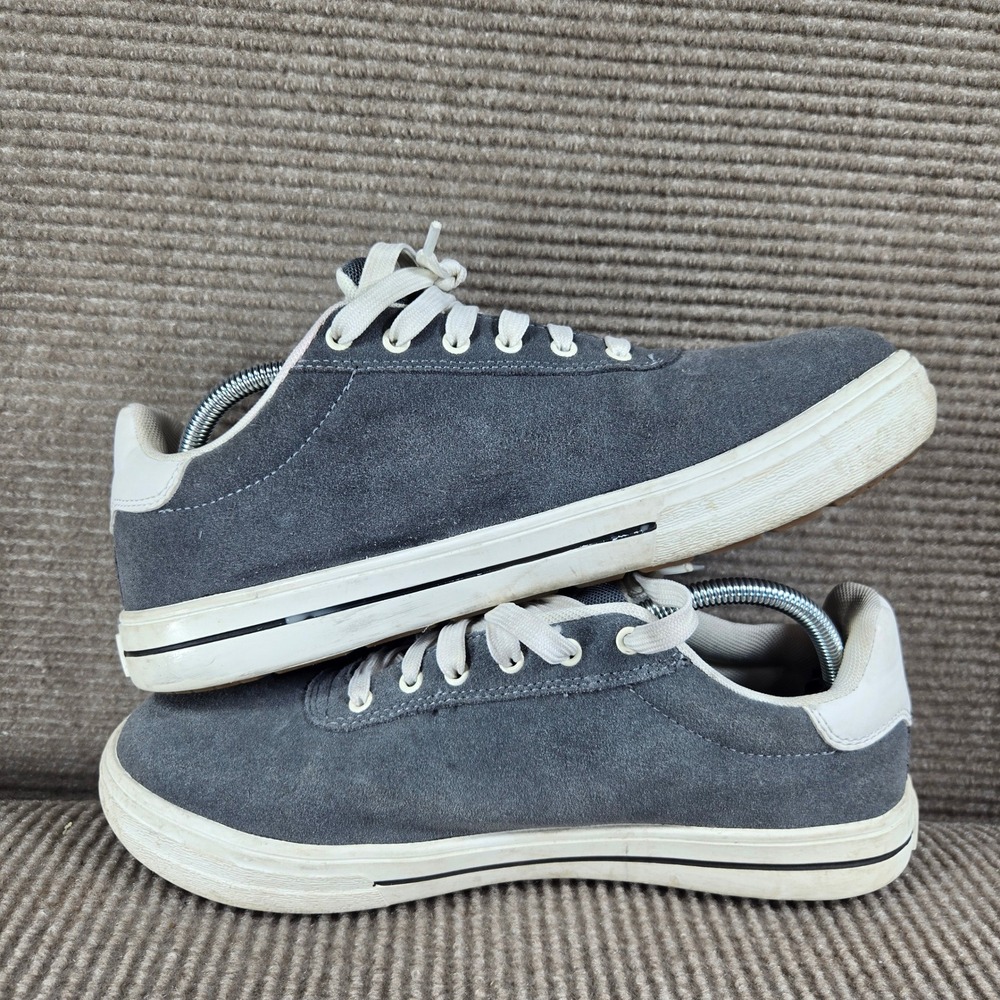 Brahma Mens 11 Grey Suede Steel Toe Enduropro Work Sneakers WMBR20JT003‎
